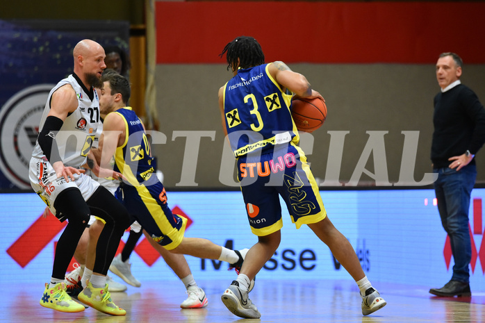 Basketball Superliga 2021/22, Grunddurchgang. 4.Runde Flyers Wels vs. UBSC Raiffeisen Graz