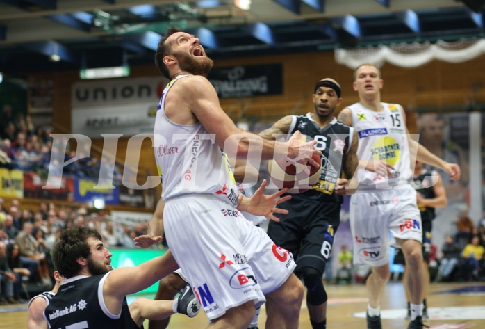 Basketball ABL 2017/18, Grunddurchgang 25.Runde Gmunden Swans vs. Traiskirchen Lions