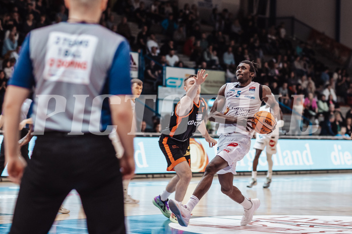 Basketball, Basketball Superliga 2023/24, Grunddurchgang 22.Runde, Oberwart Gunners, F
