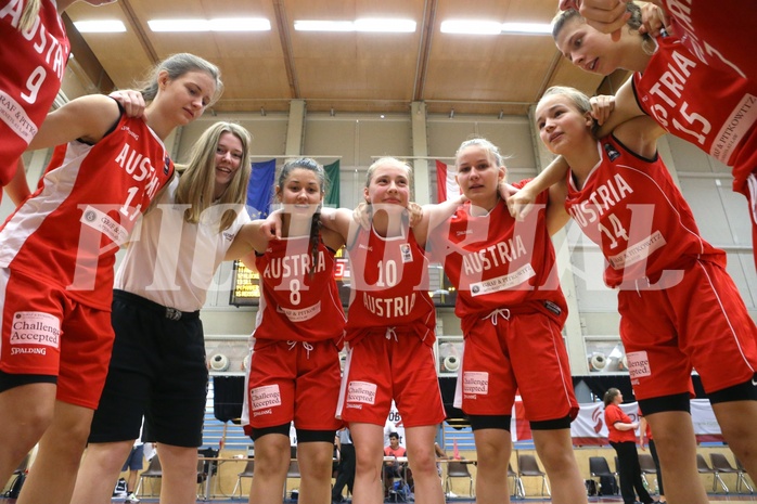 Basketball Nationalteam WU16 2015  Team Austria vs. Team Denmark


