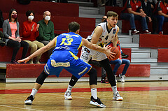 Basketball Superliga 2021/22, Grunddurchgang 16. Runde Flyers Wels vs. SKN St. Pölten
