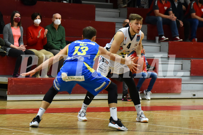 Basketball Superliga 2021/22, Grunddurchgang 16. Runde Flyers Wels vs. SKN St. Pölten
