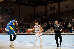 Basketball, bet-at-home Basketball Superliga 2021/22, Grunddurchgang Runde 6, Oberwart Gunners, SKN St. Pölten, Magdy Abou-Ahmed (6)