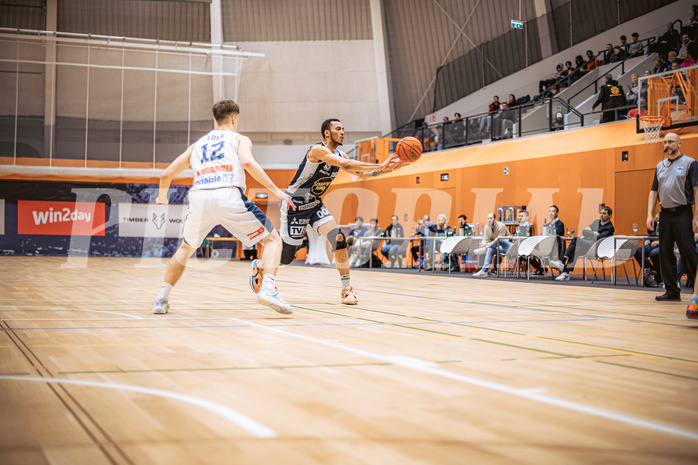 Basketball, Win2Day Superliga 2022/23, Grunddurchgang 8.Runde, Vienna Timberwolves, Gmunden Swans, 
