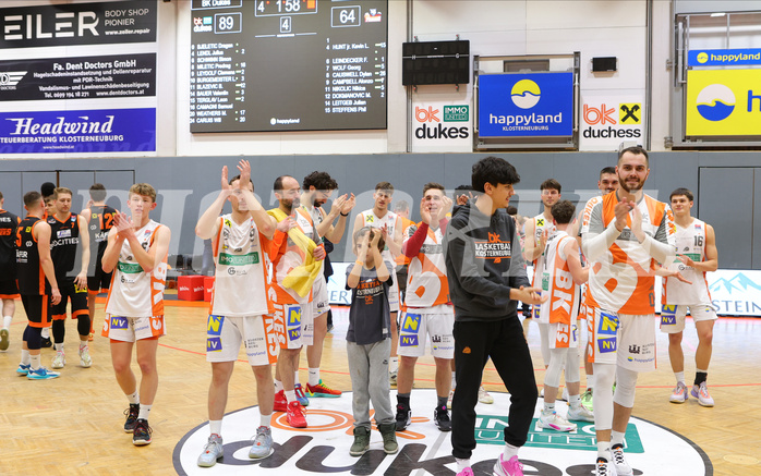 Basketball Superliga 2023/24, Grunddurchgang 13.Runde Klosterneuburg Dukes vs. Oberwart Gunners



