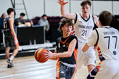 23.03.2025 Österreichischer Basketballverband 2024/25, SLMU16, Post SV Wien vs. Basket Dukes