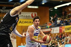 Basketball ABL 2015/16 Grunddurchgang 24.Runde Gmunden Swans vs. Traiskirchen Lions