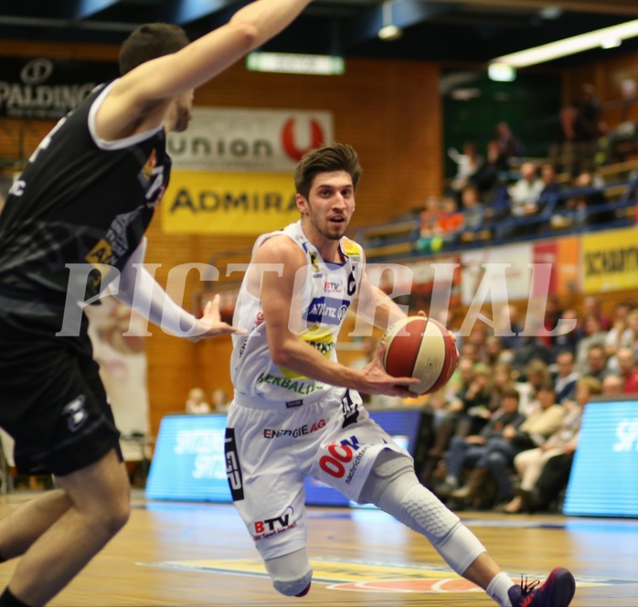 Basketball ABL 2015/16 Grunddurchgang 24.Runde Gmunden Swans vs. Traiskirchen Lions