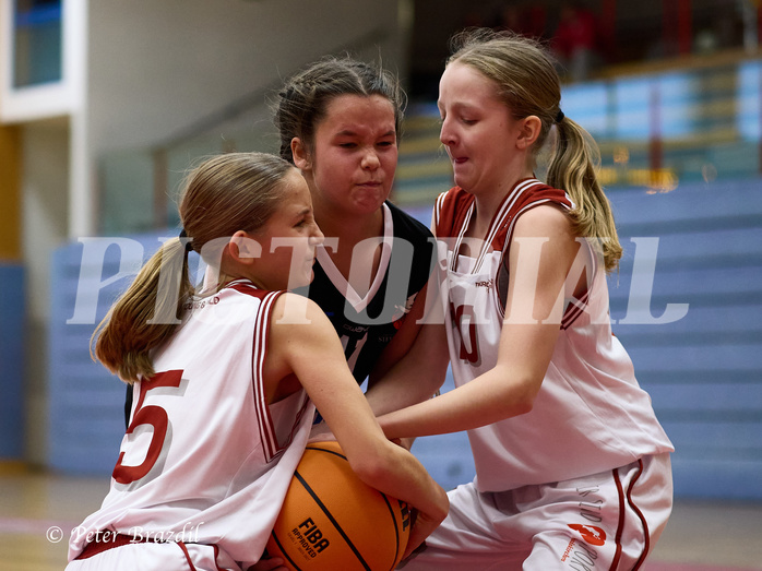 Basketball Superliga 2024/25, SLWU14 Traiskirchen Lionesses vs. DBK Steyrer Witches


