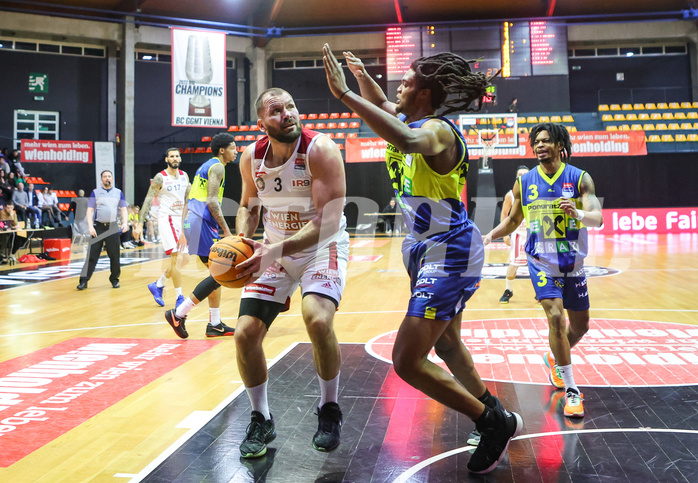 Basketball Superliga 2023/24, Gruunddurchgang 19.Runde BC Vienna vs. UBSC Graz


