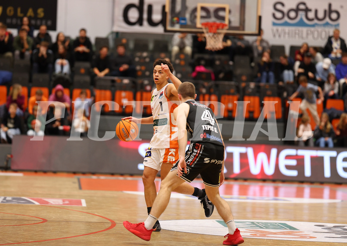 Basketball Superliga 2024/25, Grunddurchgang 11.Runde Klosterneuburg Dukes vs. Flyers Wels


