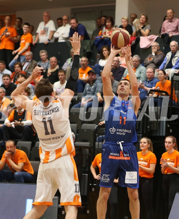 Basketball ABL 2018/19, Playoff HF Spiel 4 BK Dukes vs. Kapfenberg Bulls