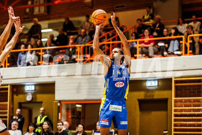 Basketball, win2day Basketball Superliga 2024/25, Grunddurchgang Runde 5, BBC Nord Dragonz, SKN St. Pölten, Philip Konate (1)