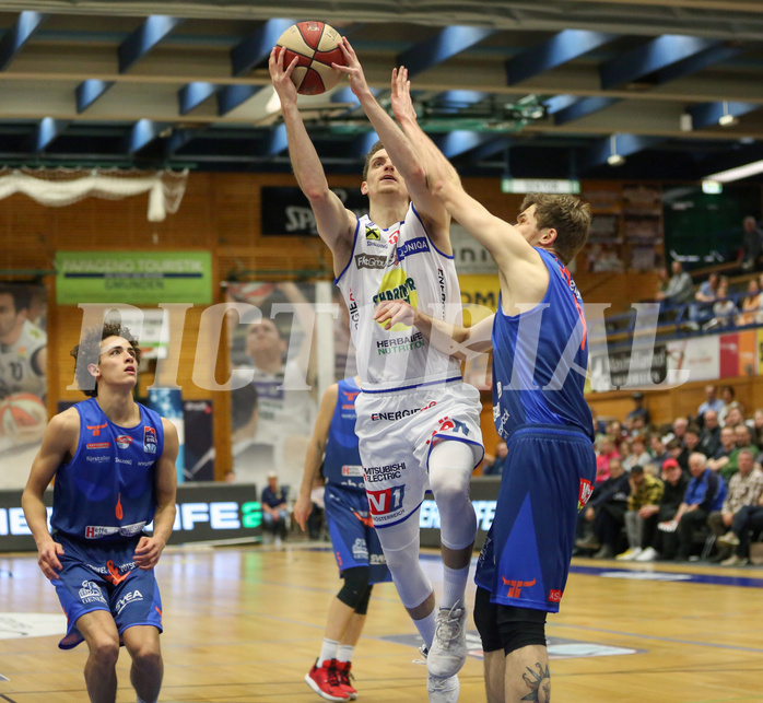 Basketball Superliga 2019/20,  4.Plazierungsrunde Gmunden Swans vs. Kapfenberg Bulls