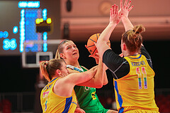 Basketball Damen Superliga 2023/24, Grunddurchgang 12.Runde SKN St. Pölten vs. UBI Graz


