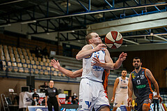 Basketball, bet-at-home Basketball Superliga 2020/21, Grunddurchgang 8. Runde, Oberwart Gunners, Klosterneuburg Dukes, Sebastian Käferle (7)