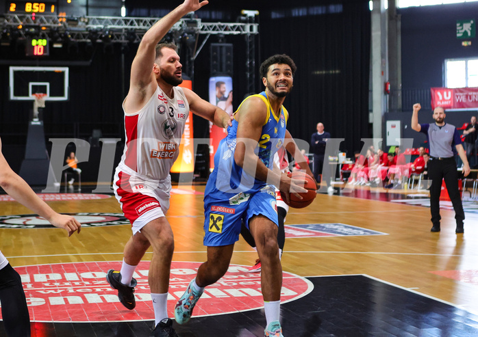 Basketball Superliga 2022/23, 9.Plazierungsrunde BC Vienna vs. SKN St.Pölten


