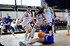 02.03.2025 Österreichischer Basketballverband 2024/25, SLWU16 Basket Flames UNION vs. DBB  Basketgirls Wels