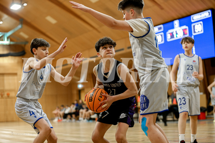 09.03.2025 Österreichischer Basketballverband 2024/25, SLMU14, STARS Basketball vs Vienna United