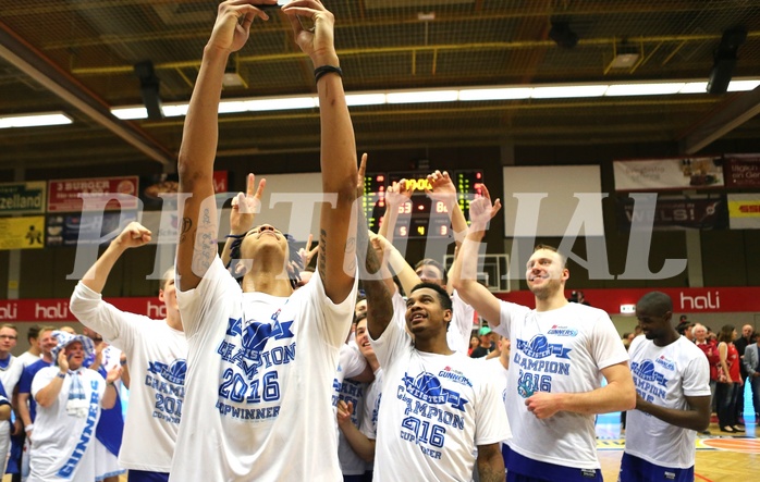 Basketball ABL 2015/16 Playoff Finale Spiel 3 WBC Wels vs. Oberwart Gunners


