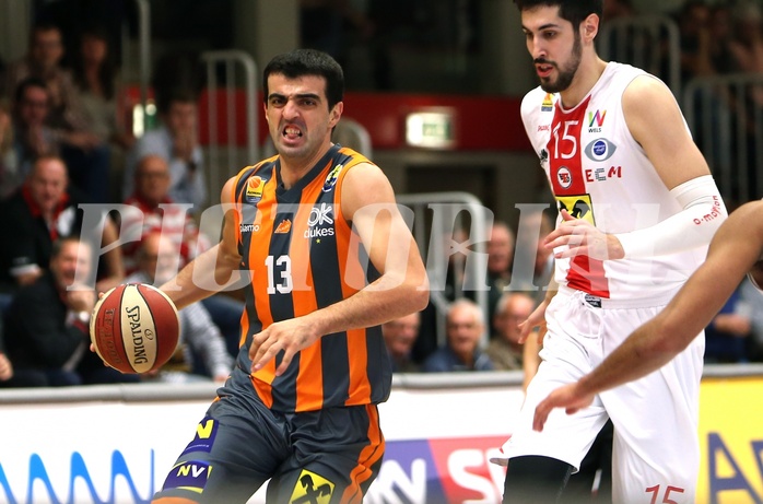Basketball ABL 2017/18, Grunddurchgang 9.Runde Flyers Wels vs. BK Dukes Klosterneuburg