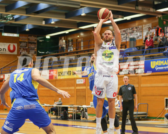 Basketball Superliga 2020/21, Grunddurchgang 8.Runde Gmunden Swans vs. SKN St.Pölten