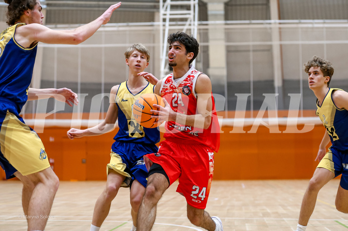 19.01.2025 Österreichischer Basketballverband 2024/25, SLMU19, BC Vienna vs UBSC Gratzer Stahl Graz
