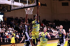 18.04.2025, Graz, Raiffeisen Sportpark Graz, Basketball Superliga 2024/25, Playoffs, Viertelfinale, Spiel 2, UBSC Graz - Gmunden Swans