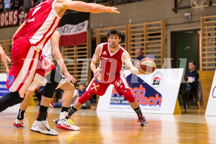 Basketball, 2.Bundesliga, Playoff Semifinale Spiel 2, Mattersburg Rocks, UBC St.Pölten, Michael Diesner (11)