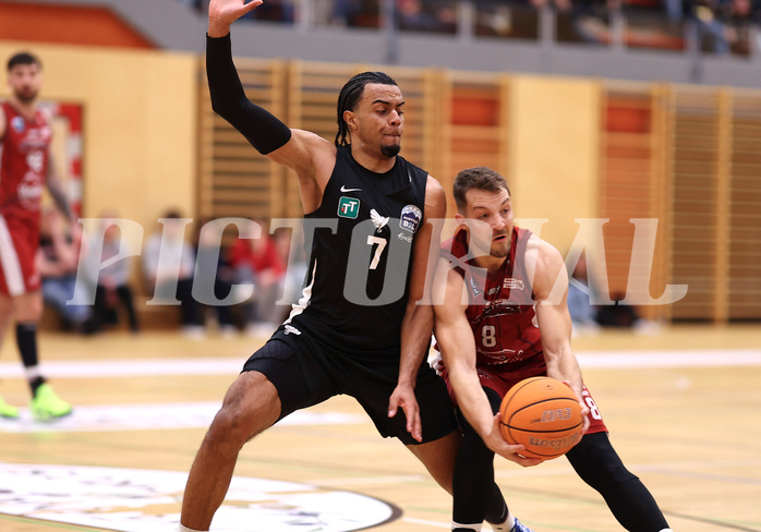 Basketball Zweite Liga 2024/25, Grunddurchgang 21.Runde Mistelbach Mustangs vs. Raiders Tirol


