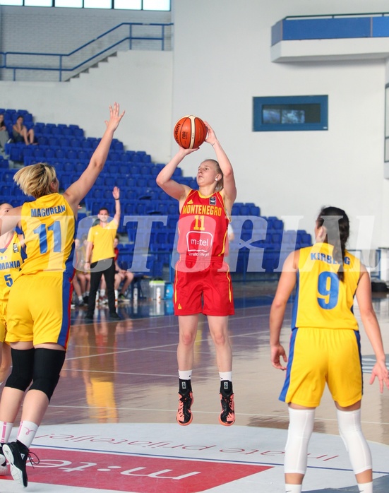 FIBA Europe EC U20 Women Division B Romania vs Montenegro
