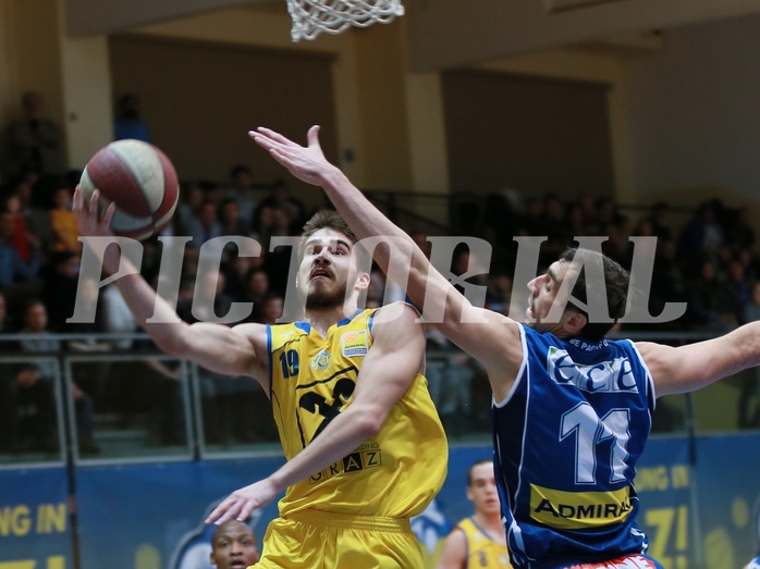 Basketball ABL 2016/17 Grunddurchgang 19.Runde UBSC Graz vs. Kapfenberg Bulls


