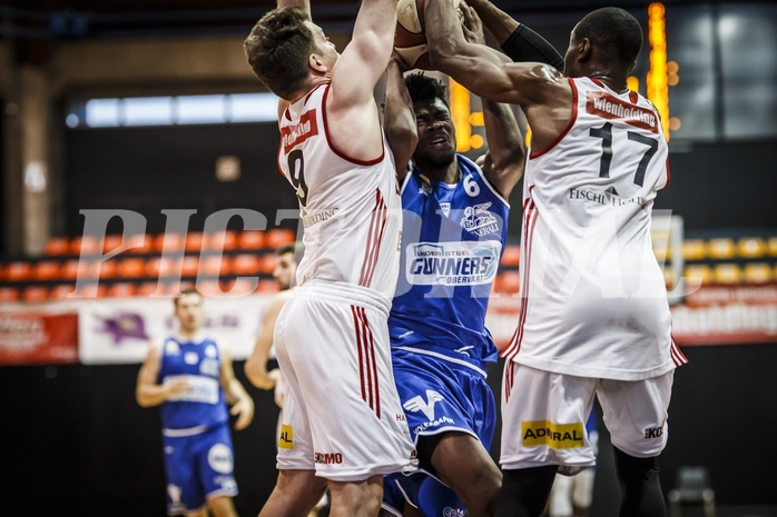 Basketball, ABL 2018/19, Grunddurchgang 30.Runde, BC Vienna, Oberwart Gunners, Dwane Miner (6)