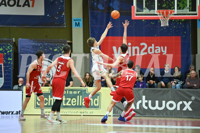 Basketball, Superliga 2023/24, Grunddurchgang 20. Runde, Flyers Wels vs. BC Vienna,
Basketball, Superliga 2023/24, Grunddurchgang 20. Runde, Flyers Wels vs. BC Vienna,
