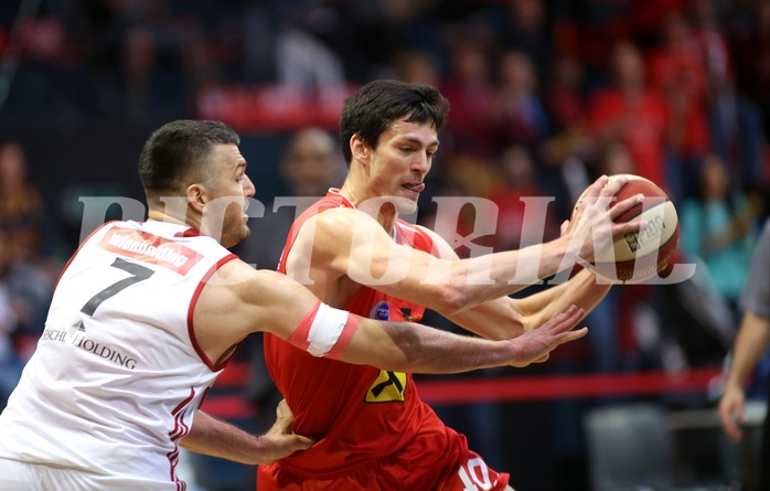 Basketball ABL 2016/17, Playoff VF Spiel 1 BC Vienna vs. WBC Wels



