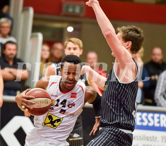 Basketball ABL 2015/16 Grunddurchgang 28.Runde WBC Wels vs Guessing Knights