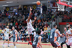 Basketball, Superliga 2024/25, Plazierungsrunde 7.Runde, Flyers Wels vs. Klosterneuburg Dukes,
