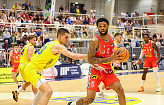 Basketball Superliga 2023/24, Playoff, Viertelfinale Spiel 4 SKN St. Pölten vs. Traiskirchen Lions


