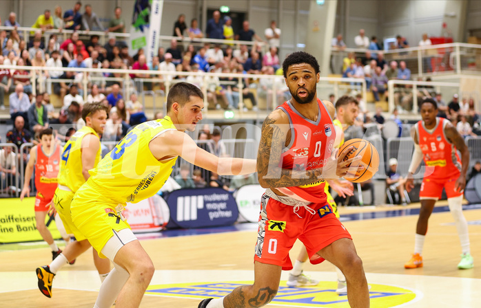 Basketball Superliga 2023/24, Playoff, Viertelfinale Spiel 4 SKN St. Pölten vs. Traiskirchen Lions


