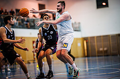 Basketball, Basketball Zweite Liga 2023/24, Grunddurchgang 14.Runde, Deutsch Wagram Alligators, Vienna United, Matej Drgon (18)