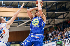 Basketball, Admiral Basketball Superliga 2019/20, Grunddurchgang 11.Runde, Oberwart Gunners, Gmunden Swans, Jordan Loveridge (9)