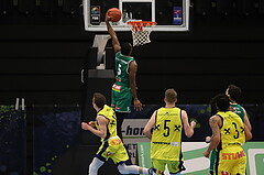 Basketball Superliga 2021/22, Grunddurchgang 15. Runde, UBSC Graz vs. Kapfenberg Bulls