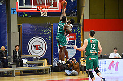 Win2Day Basketball Superliga 2022/23, Grunddurchgang 19.Runde, Flyers Wels vs. Kapfenberg,
