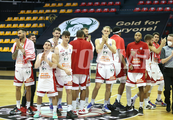 Basketball Superliga 2021/22, Grunddurchgang 5.Runde BC Vienna vs. Flyers Wels