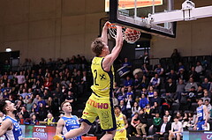 18.02.2023, Graz, Raiffeisen Sportpark Graz, Basketball Superliga 2022/23, Grunddurchgang, Runde 22, UBSC Raiffeisen Graz vs. Unger Steel Gunners Oberwart