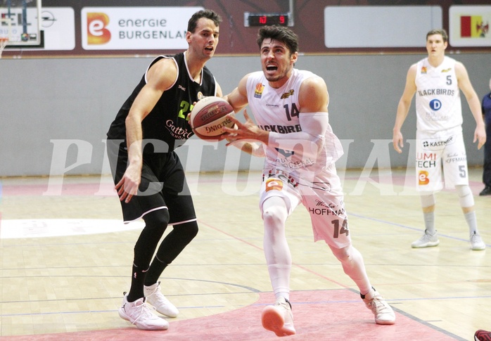 Basketball 2.Bundesliga 2018/19 Grunddurchgang 20.Runde  Jennersdorf Blackbirds vs Basket Flames