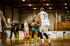 Basketball, Basketball Zweite Liga 2022/23, Grunddurchgang 12.Runde, Mattersburg Rocks, KOS Celovec, Volkan Özdemir (7)