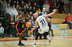 Basketball, Superliga 2023/24, Grunddurchgang 15. Runde, Flyers Wels vs. Fürstenfeld Panthers,
