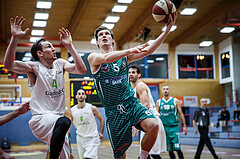 Basketball, Basketball Zweite Liga, Grunddurchgang 22.Runde, Basket Flames, KOS Celovec, Andi Smrtnik (5)