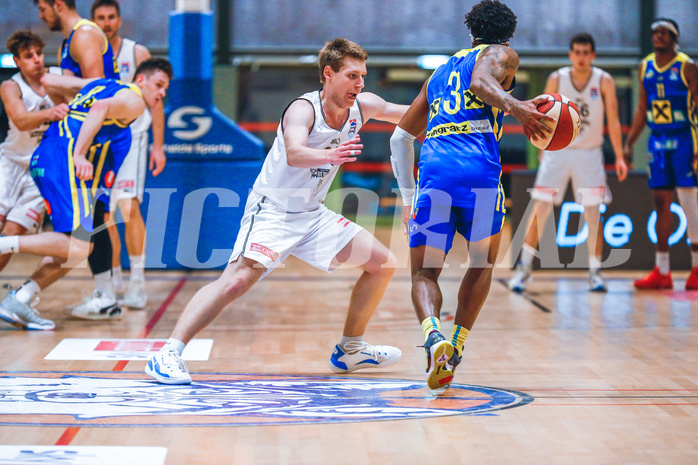 Basketball Basketball Superliga 2020/21, Grunddurchgang 10.Runde D.C. Timberwolves vs. UBSC Graz